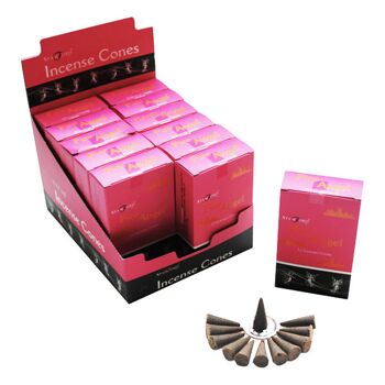 Stamford Assortiment de cônes d'encens Pink Angels Collection - Paquet de 12 (180 cônes) 3