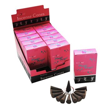 Stamford Assortiment de cônes d'encens Pink Angels Collection - Paquet de 12 (180 cônes) 5