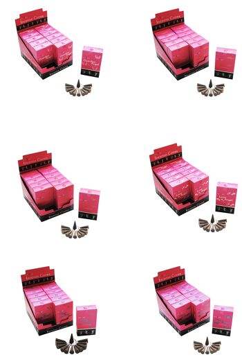 Stamford Assortiment de cônes d'encens Pink Angels Collection - Paquet de 12 (180 cônes) 1