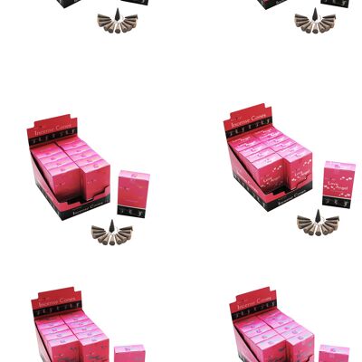 Stamford Assortiment de cônes d'encens Pink Angels Collection - Paquet de 12 (180 cônes)