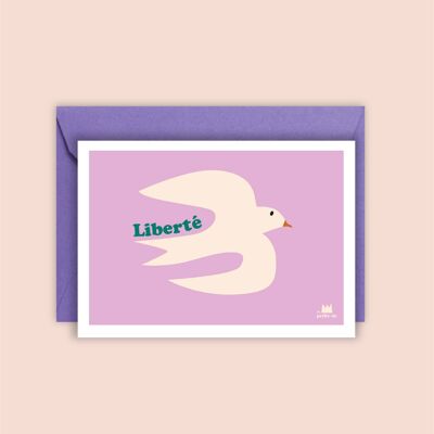 Cartolina - Libertà