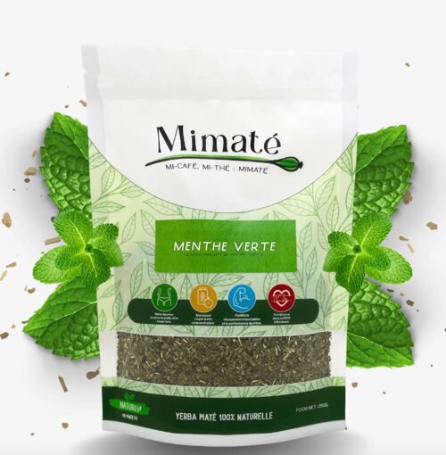 Maté Affiné - Menthe Verte - 1Kg