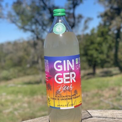 Organic ginger beer - 1 L