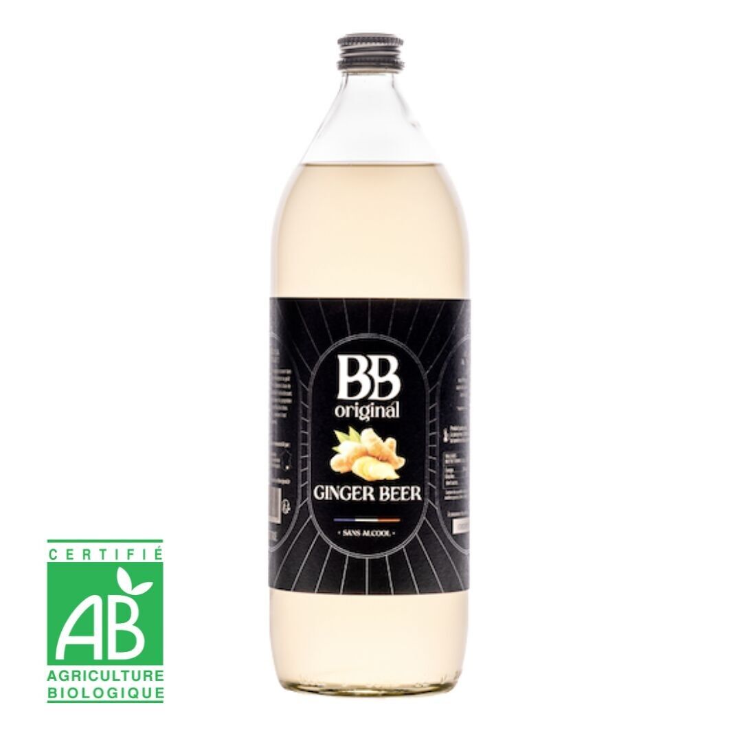 Cerveza de jengibre, 1 L, Orgánica - Timeless