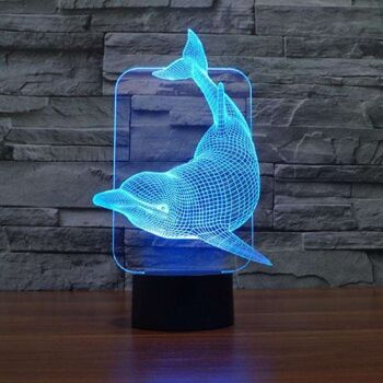 Lampe Dauphin 3D - Petit (20cm) 1