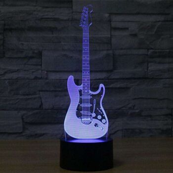Lampe Guitare Electrique 3D - Grand (30cm) 6