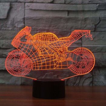 Lampe Moto GP 3D - Petit (20cm) 1