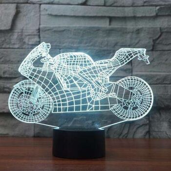 Lampe Moto GP 3D - Petit (20cm) 4