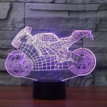 Lampe Moto GP 3D - Petit (20cm) 5