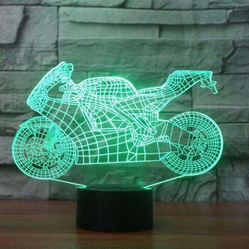 Lampe Moto GP 3D - Petit (20cm) 7