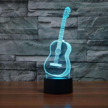 Lampe Guitare 3D - Grand (30cm) 5