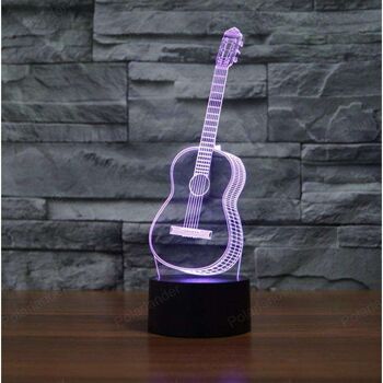 Lampe Guitare 3D - Grand (30cm) 6