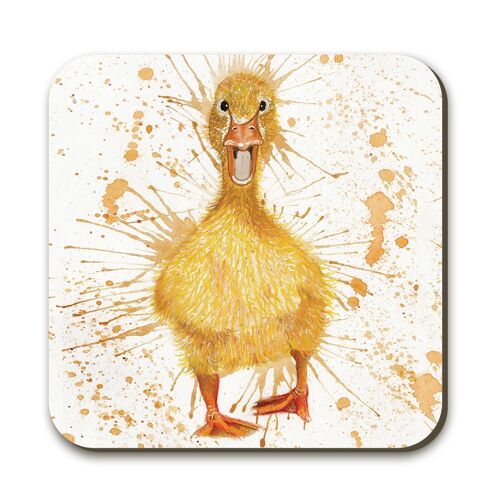 Splatter Duck  Coaster