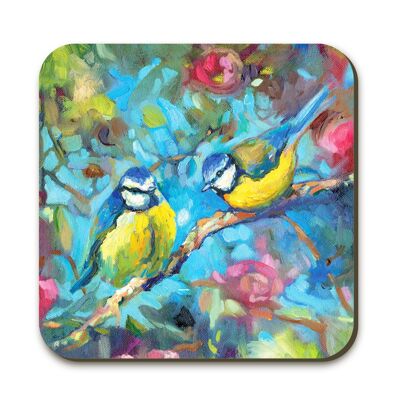 Bluebirds et Blossom Birds Coaster