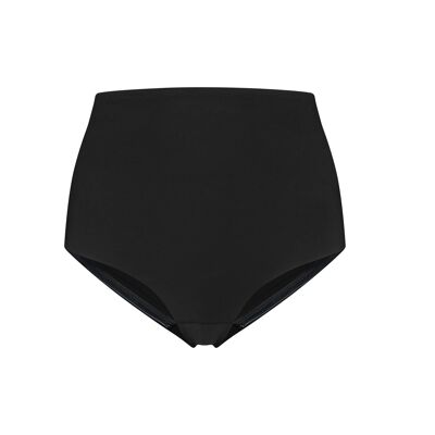 Culotte Taille Mi-Haute Sculptante Noir