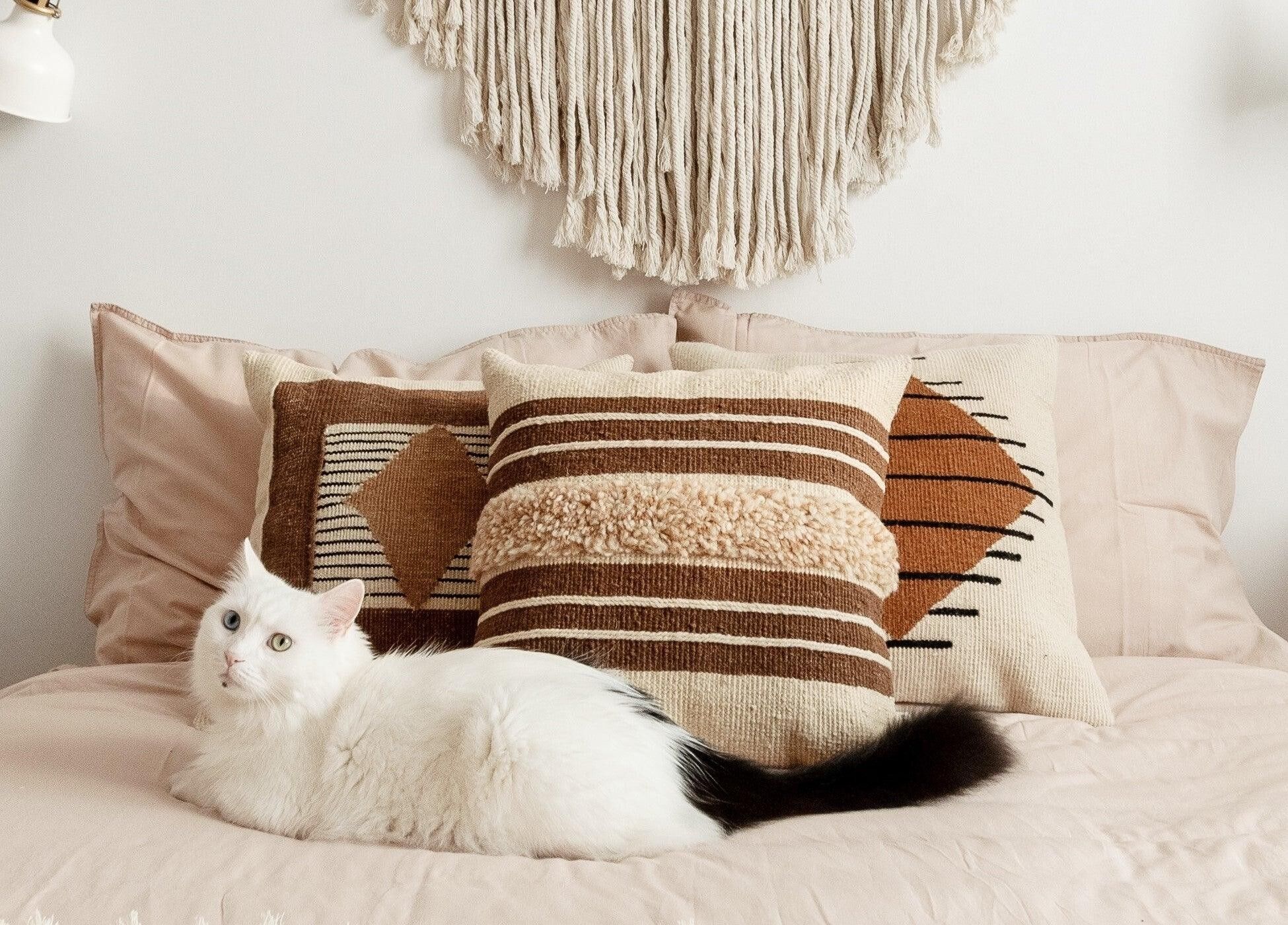 Cuscino tessuto a mano Kino