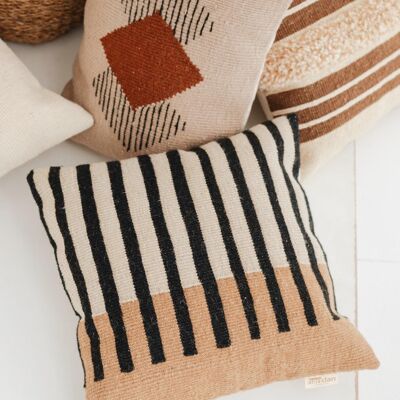 Line Hand Woven Cushion