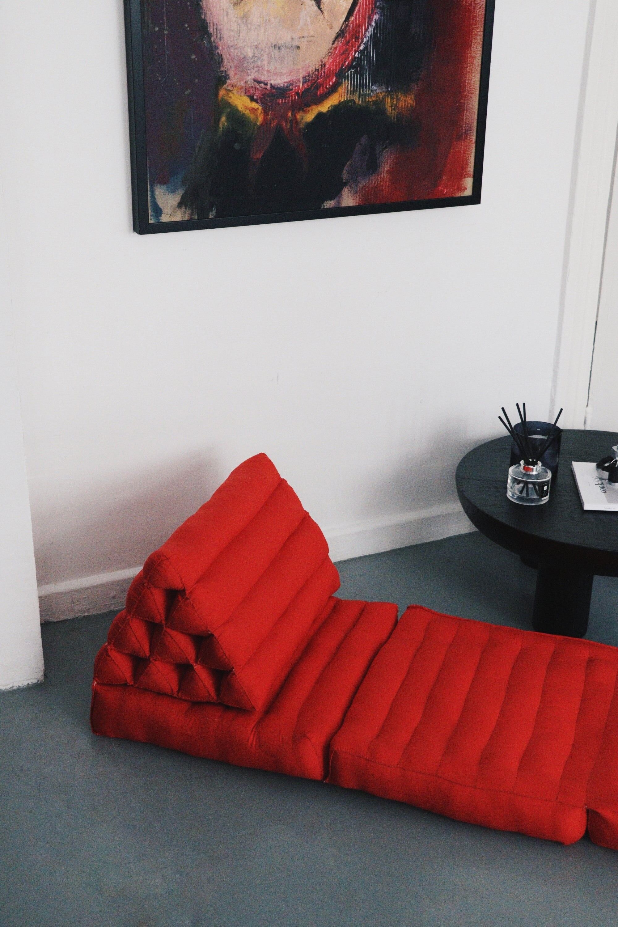 Seih Surus Lettino da giorno rosso