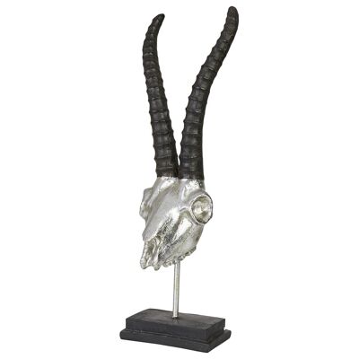 Escultura decorativa | Capricornio plata