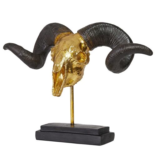 Deko Skulptur | Widder gold