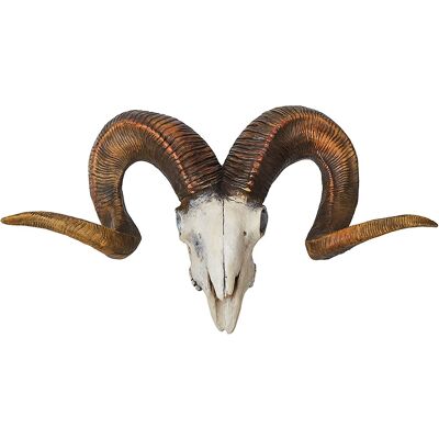 Aries wall sculpture natural