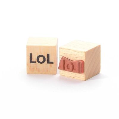 Motif stamp Title: Laugh out loud LoL