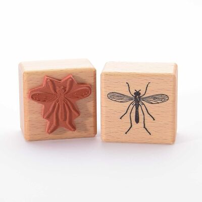 Motif stamp Title: A mosquito, raw material for an elephant