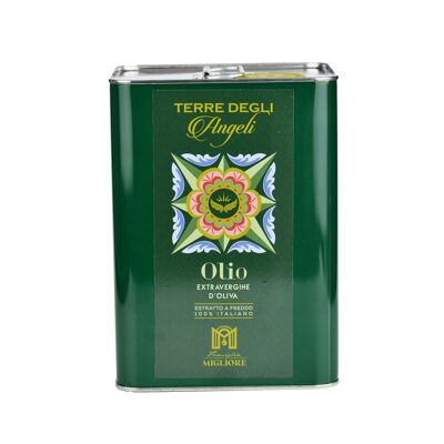 3 litres d'huile d'olive extra vierge italienne Terra degli Angeli (production octobre 2023)
