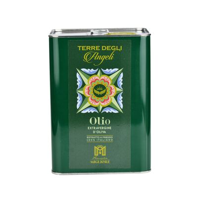 3 Litros Aceite de Oliva Virgen Extra Italiano Terra degli Angeli (Producción Octubre 2023)