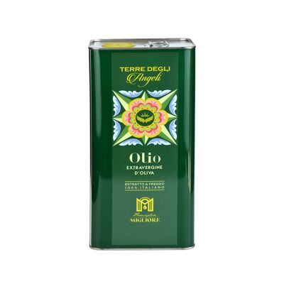 5 litres d'huile d'olive extra vierge italienne Terra degli Angeli (production octobre 2023)