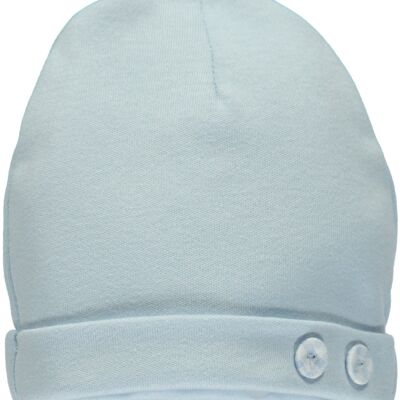 Blue Baby Hat With Buttons