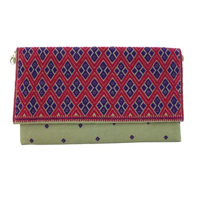 Clutch fuchsia - Handtasche San Ventanita