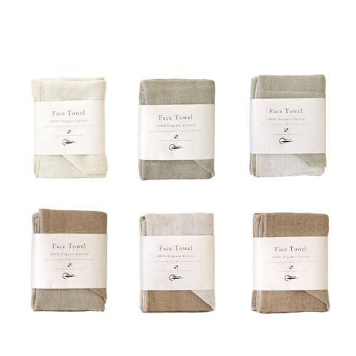 High Absorbency Face Towels - Organic