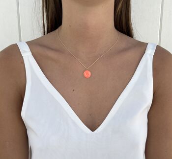 Collier Indien corail 1