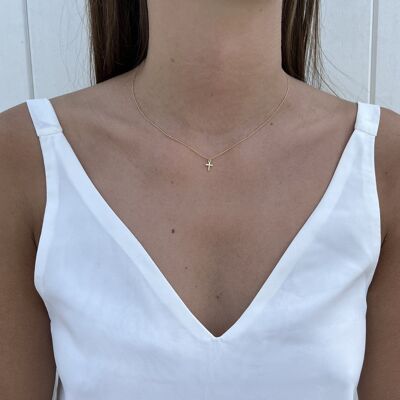 Weiße Cosima-Halskette