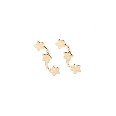 Golden Alpha Earrings