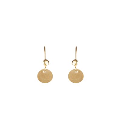 Alba gold earrings