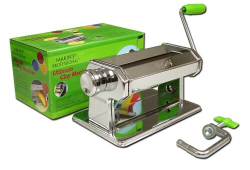 Amaco Pasta Machine For Polymer Clays & Soft Metal Sheets Preowned