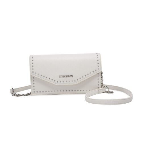 Mirta clutch bag white