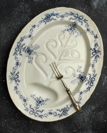 Plat à rôtir en porcelaine anglaise 1