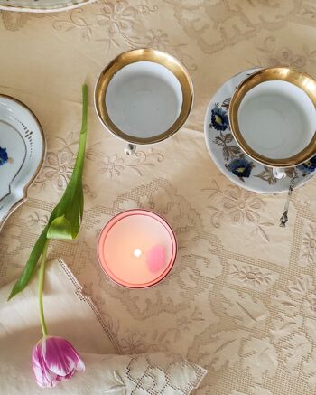 Service à thé en porcelaine peinte à la main pour deux 4