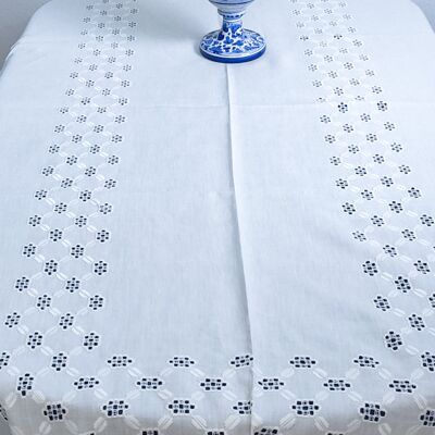 Holland linen tablecloth with 12 napkins