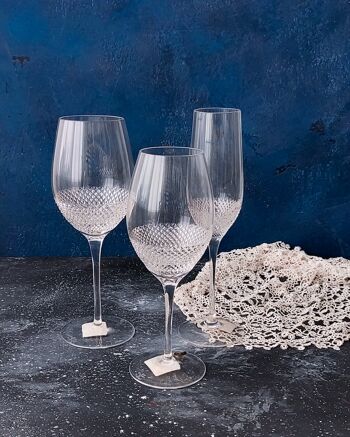 Service de verres en cristal Waterford à six couverts 1