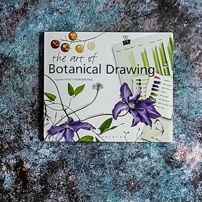 Libro de dibujo manual: el arte del dibujo botánico por agathe Ravet Haervermans