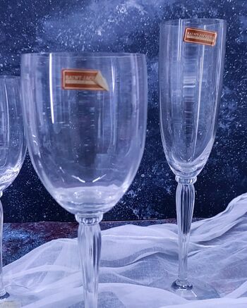 Service de 36 verres en cristal saint jacques mod grand gala 5