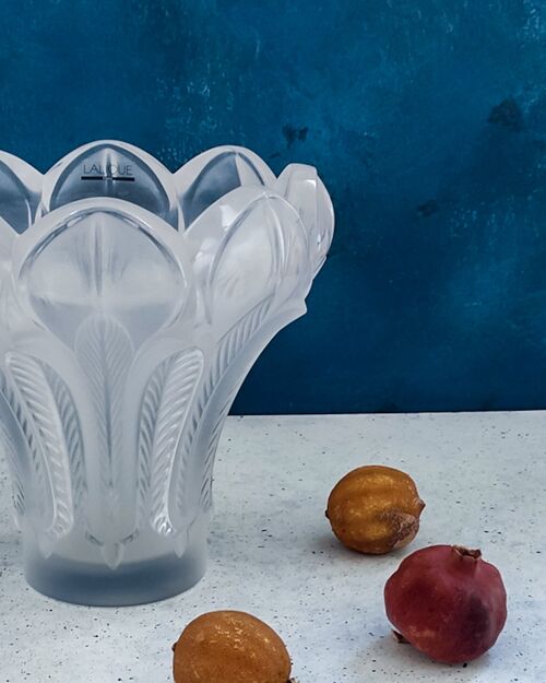 grande vaso in cristallo Lalique