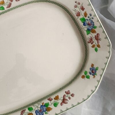 Copeland spode tray with flowers