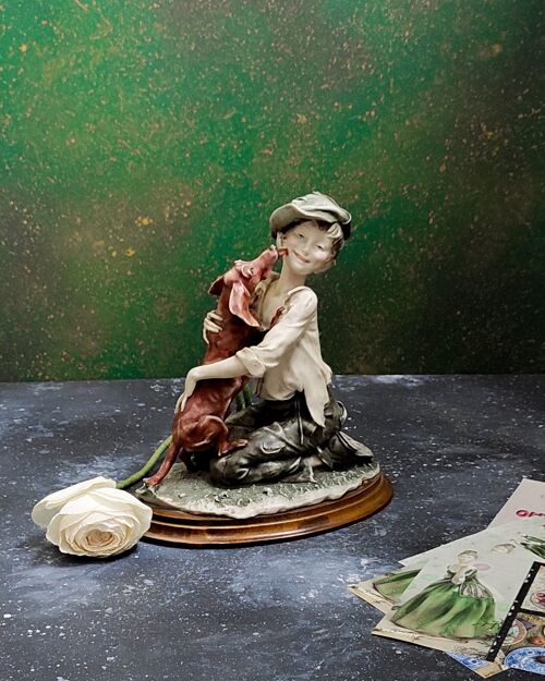 Statuetta di bambino Giuseppe Armani