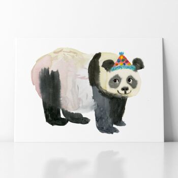 Panda de fête - A3 2