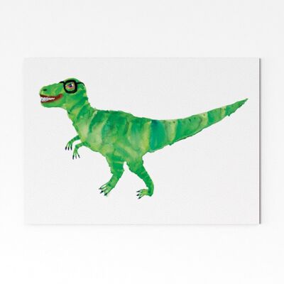 T Rex in Specs - A4